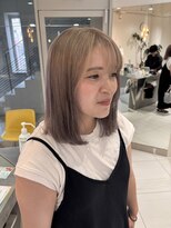 ステラ ヘア デザイン サロン(STELLA hair design salon)&nbsp;大定番！ミルクティーベージュ 【由比藤】