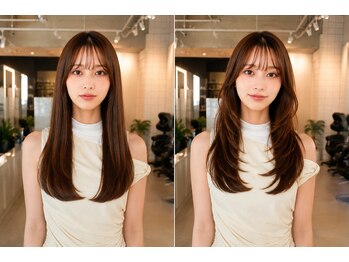 リムレス(LIMLESS)の写真/貴方の骨格、ファッションなど、トータルバランスを見極めてご提案 ダブルカラー/縮毛矯正/新潟駅/ブリーチ
