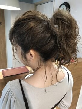 アンククロス 表参道(ANKH CROSS) ポニーテールアレンジ【ANKH CROSS 表参道】