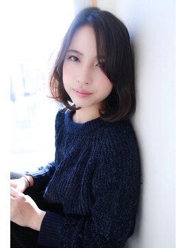 オーシャン(Ocean) [OCEAN Hair&Life藤原 純]ナチュラル大人ボブ☆
