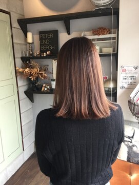テラス ヘアーアンドリラックス(Terrace hair&relax) 外ハネミディアムボブ