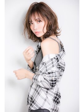 ヴェイン 渋谷(vain) 【vain#B】シースルーバングの小顔ネオウルフ☆