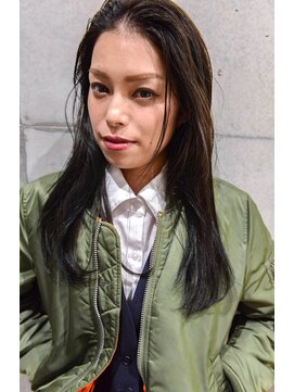 パッチ ヘアー(PATCH HAIR) ダークグレーストレート