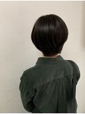 頭の形が綺麗に見える襟足スッキリハンサムショート☆