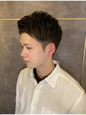 ツーブロックショートで清潔感アップ