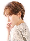 絶壁解消大人マニッシュショート／ゆるふわカール／30代40代