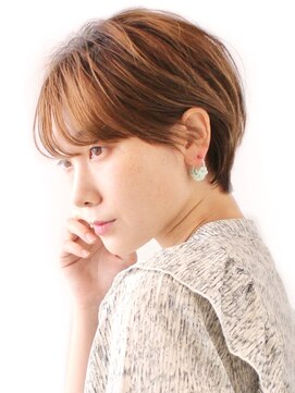 ロビー 表参道(ROBBY) 絶壁解消大人マニッシュショート／ゆるふわカール／30代40代