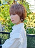 30代40代50代◎大人ナチュラルレイヤーショートボブ　表参道