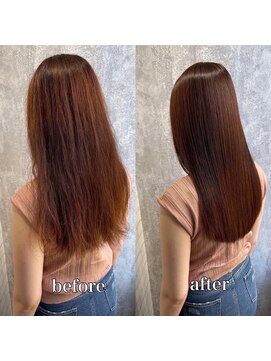 ジーナ 博多(Zina) 髪質改善＊似合わせカット＊艶髪ストレート【Zina 博多】