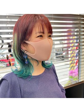 ソウバイジョージ(Sow by George) マイちゃんの特殊カラーとカラーバター