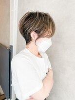 オアシスガーデン 葛西店(Oasis GaRDEN)&nbsp;ことりベージュハイライトショート