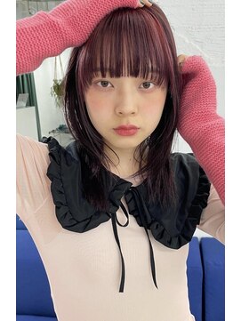 ヘン(hen) 【心斎橋hen】ハイライト ウルフカット