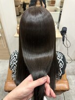 イオエ 岡本(ioe)&nbsp;髪質改善/チェリーブラウン/モード/ダークアッシュ/イメチェン