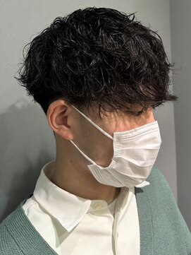 エクシア 西梅田店(EXCIA) 【20・30代に人気】パーマ×ツーブロックスタイル