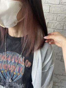 プライズ 池袋店(prize) 20代30代インナーカラーピンクアッシュ美肌池袋