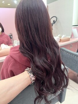 シーズン 大阪(SEASON) 【エクステ】ピンクヘア/チェリーレッド