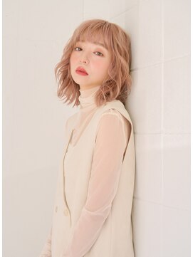 リトル 小倉(little) 大人かわいいハイトーン×レイヤーパーマ