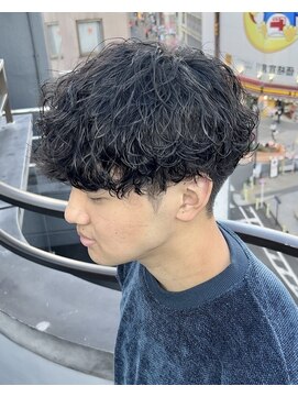 リベル(LIBER) 八王子/八王子駅/波巻きスパイラルパーマ/men's/眉毛