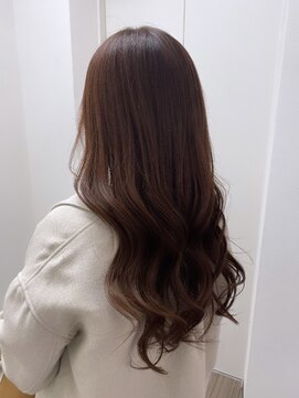 アイビー(ivy) ナチュラルグラデーションベージュブラウンロング20代30代40代