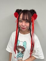 チャイナ風ヘアアレンジ【清板】