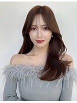 アフロートリノ(AFLOAT Leino) 20代30代40代2wayバング韓国ミディアムセミディ UP
