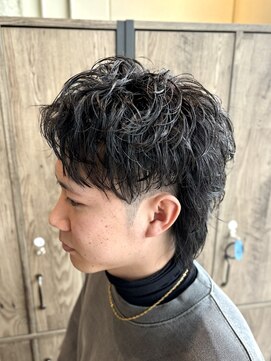 ルーディヘアーブランド(Ludi hair Brand) メンズ 短髪 前下がりウルフ