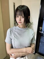 イコ(.ico)&nbsp;外ハネ×切りっぱなしショート