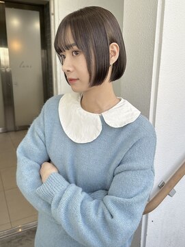 ラニヘアサロン(lani hair salon) ミニボブ/ショートカット/顔まわりレイヤー/切りっぱなしボブ