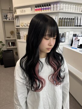 ペレ 渋谷(PELE) 着物/フェミニンロング/似合わせカット/ウェーブミディアム/渋谷