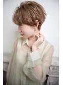 ハンサムショート/ショート/丸みショート/小顔ショートa