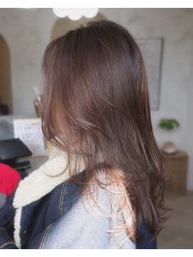 ニュイ(NUIT) レイヤーカット髪質改善トリートメントハイライトミニボブ