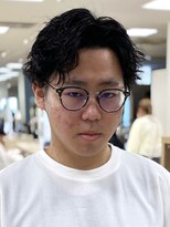 シャルムバイケンジ(Charm.by KENJE)&nbsp;銀座メンズパーマ波巻きシャドウパーマツイストスパイラル無造作