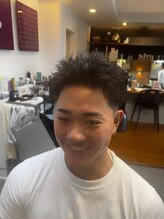 ディライトヘア 本山店(DELIGHT HAIR) スパイキーショート　ツーブロック　フェードスタイル
