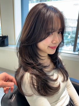 アルバ ヘアリゾート(ALBA) 着物ヘア/大人ガーリー/ダークアッシュ/似合わせカット/三鷹