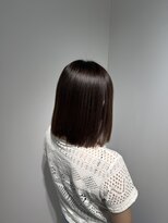 ビューブルー 亀戸錦糸町(VIEW BLUE) 美髪シアーカラー髪質改善レイヤーカット切りっぱなしボブ