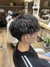 28《学生限定》垢抜けパーマ＋イケ眉毛セット