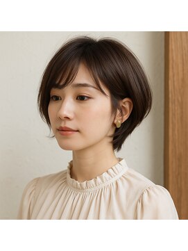 スープレックス ヘアーデザイン(SOUPREX HAIR DESIGN) 美フォルムショートボブ 20代 30代 40代 50代 60代 髪質改善