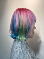 トゥーン 川崎店(TOON)&nbsp;ユンコーンカラー/派手髪/デザインカラー