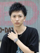 ルーシー 川越(LUCEY)&nbsp;スパイキーショートメンズカットツイストスパイラルパーマメンズ