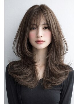 ダル 渋谷/表参道(DAL.) ハッシュカットバタフライカット顔回りカットカーテンバング