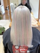 プリーク(preak)&nbsp;ホワイトミルクティー×さりげなピンク