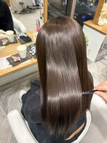 アヴァンス 広島本通店(AVANCE.) 着物ヘア/大人ガーリー/ダークアッシュ/似合わせカット/広島
