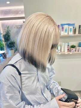 リシェイルノイ(RICHAIR.NEU) ハイミルクティー ×エンドカラー