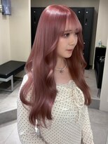 ベレーザ 渋谷(BELEZA)&nbsp;19022_ピンクラベンダーアッシュパープルアッシュハッシュカット