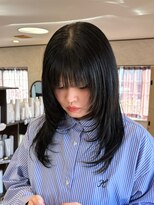 アンジェリカ ザクザク顔まわりレイヤー
