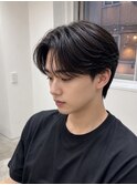 韓国シースルーセンターパート×曲がる縮毛矯正【八王子】