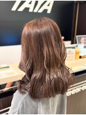 透明感ミルクティーグレージュ/レイヤー