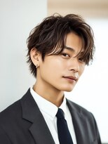 メンズルービック なかもず(MEN’s Rubik's) 清潔感抜群!ビジネスマン向けセンターパートショート