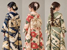 ヘアセットから着付けまで。トータルバランスで引き立てる、あなたらしい晴れ姿