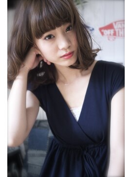 ラべリー 池袋(LOVELEY) ゆるふわロブ × アッシュベージュ　【池袋】